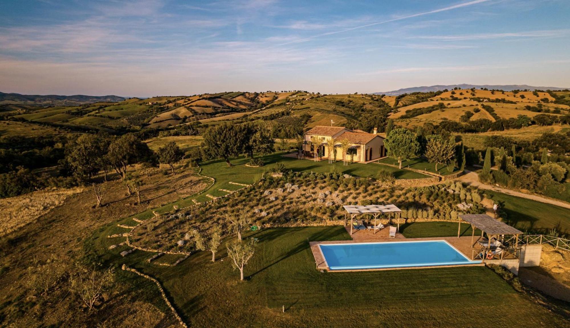 Poggio Tamantino, Villa Con Piscina In Maremma Poggio Cavallo Exterior foto